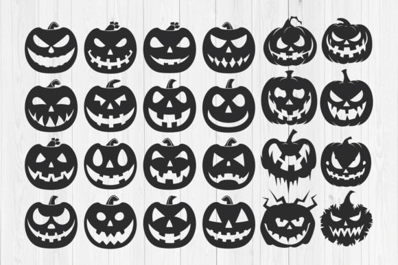 Download Pumpkin Face SVG Bundle - Pumpkin face svg Collection