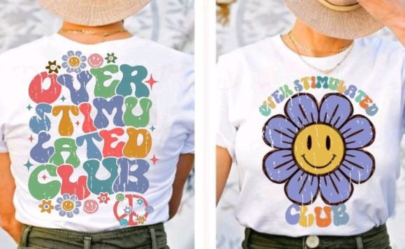 Download Overstimulated Club Retro PNG File - Png file Collection